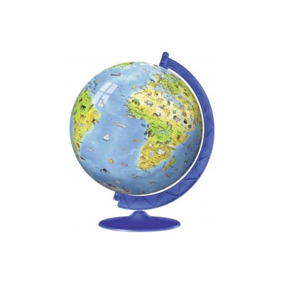 Ravensburger 12340 - Puzzle 3D Globo Geografico 180 pz