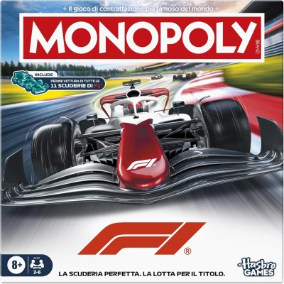 Monopoly Edizione Formula 1 - Gioco da Tavolo Ufficiale F1