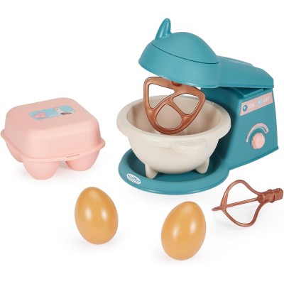 Ecoiffier Vert Azur Set Pasticceria con Robot da Cucina - 19 Accessori