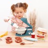 Ecoiffier Vert Azur Set Pasticceria con Robot da Cucina - 19 Accessori