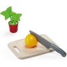 Ecoiffier Vert Azur Set Da Pranzo - Accessori per Cucina Giocattolo