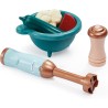 Ecoiffier Vert Azur Set Da Pranzo - Accessori per Cucina Giocattolo