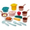 Ecoiffier Vert Azur Set Pentole e Accessori da Cucina