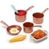 Ecoiffier Vert Azur Set Pentole e Accessori da Cucina