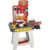 Ecoiffier Tavolo da Lavoro Rosso Mecanics per Bambini