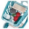 Ecoiffier Vert Azur Carrello della Spesa con Bambola - Set 8 Pezzi
