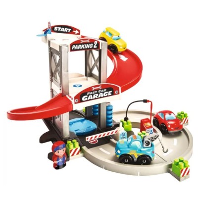 Ecoiffier Abrick Garage - Garage Giocattolo per Bambini | 18+ Mesi