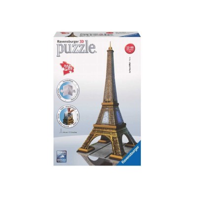Ravensburger 12556 - Tour Eiffel Puzzle 3D 216 pezzi