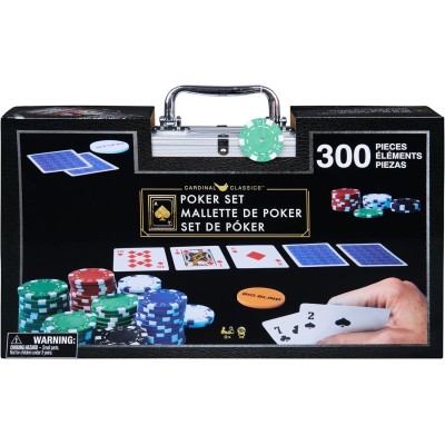 Set Poker Professionale Spin Master Games - 200 Fiches e Valigetta