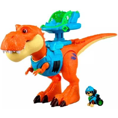 Paw Patrol Dino Movie - Figura Interattiva Rex Timmy