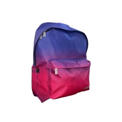 Zaino Americano Comix Sfumato Glitter Fuxia | Organizzato e Trendy