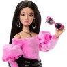 Barbie Fashionista Deluxe Style - Bambola Asiatica con Vestito Bicolor
