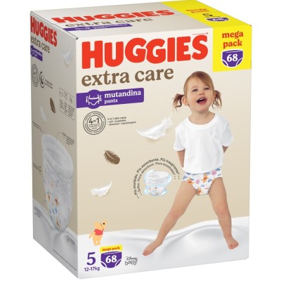 Huggies E.Care Mega Mut. TG.5 12-17kg 76p