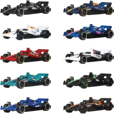 Hot Wheels Formula 1 2025 - Set 10 Auto Ufficiali in Scala 1:64