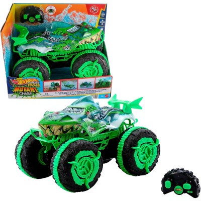 Hot Wheels Monster Trucks Mutant Chaos - Set con Veicolo e Slime