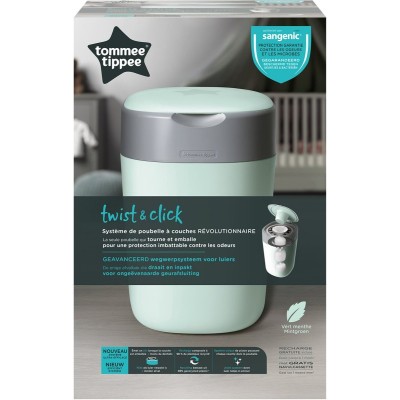 Tommee Tippee contenitore per Pannolini Twist&Click verde