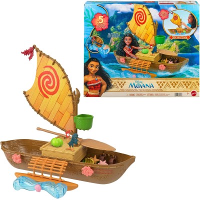 Disney Vaiana Canoa Galleggiante Playset Mattel | Giocattolo Bambini