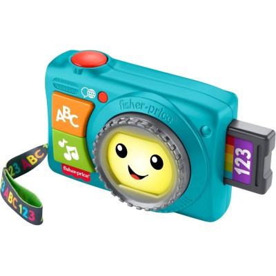 Fisher-Price Fotocamera Scatta e Brilla - Gioco Educativo per Neonati