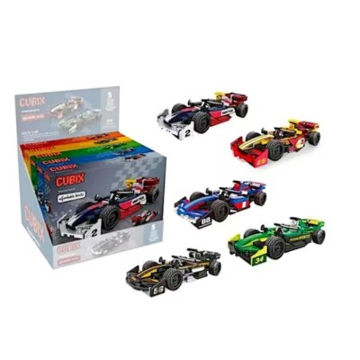 Globo Cubix Auto Formula 1 - Set Costruzioni Assortito per Bambini