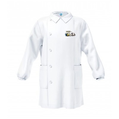 GREMBIULE ASILO BIMBO BIANCO 5A C/R