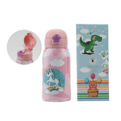 Borraccia Termica Mypiky Baby con Cannuccia Unicorno 500 ml