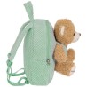 Zaino per Bambini Safta con Orsetto di Peluche - Verde