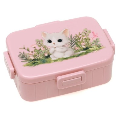 Kio Portamerenda per Bambini con Scomparti - Rosa