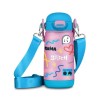 Borraccia Stitch Rosa con Tracolla - 400ml