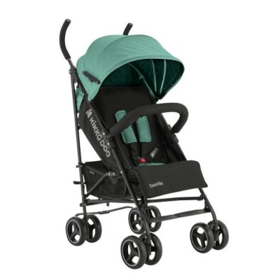 Passeggino KikkaBoo Beetle Mint - Leggero e Compatto fino a 22kg