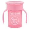 Twistshake Bicchiere 360 Antigoccia Rosa 230ml