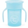 Twistshake Bicchiere 360 Antigoccia Celeste 230ml