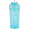 Twistshake Straw Cup Tazza con Cannuccia 360 ml - Celeste
