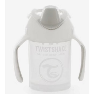 Mini Cup 230ml Bianco - Bicchiere Anti-goccia per Bambini