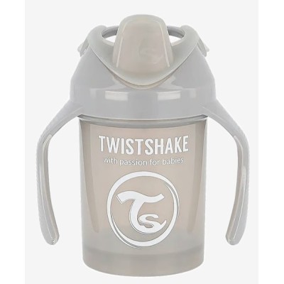 Mini Cup 230ml Grigio - Bicchiere Anti-goccia per Bambini