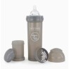 Twistshake Biberon Anti-Colica 330ml - Tettarella L (4+ Mesi)- Grigio