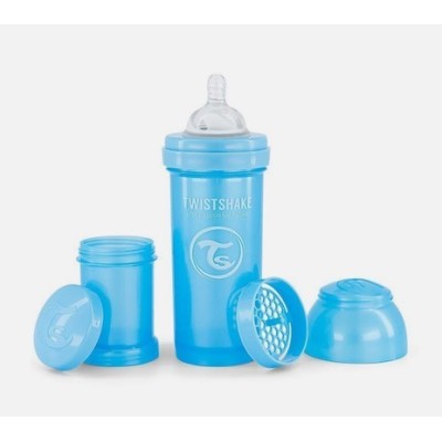 Twistshake Biberon Anti-Colica 330ml - Azzurro