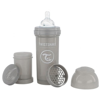 Twistshake Biberon Anti-Colica 260 ml - 2+ Mesi | Sicuro e Pratico