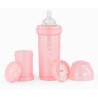 Twistshake Biberon Anti-Colica 260 ml - Tettarella M (2+ Mesi) - Rosa