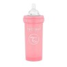 Twistshake Biberon Anti-Colica 260 ml - Tettarella M (2+ Mesi) - Rosa