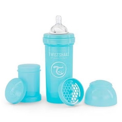 Twistshake Biberon Anti-Colica 260 ml - 2+ Mesi | Sicuro e Pratico