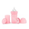Twistshake Biberon Anti-Colica 180ml - Tettarella S (0+ Mesi) - Rosa