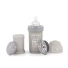 Twistshake Biberon Anti-Colica 180ml - Tettarella S (0+ Mesi) - Grigio