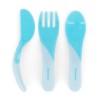 Twistshake Set Posate di Apprendimento 6+ Mesi - Azzurro