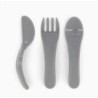 Twistshake Set Posate di Apprendimento 6+ Mesi - Grigio