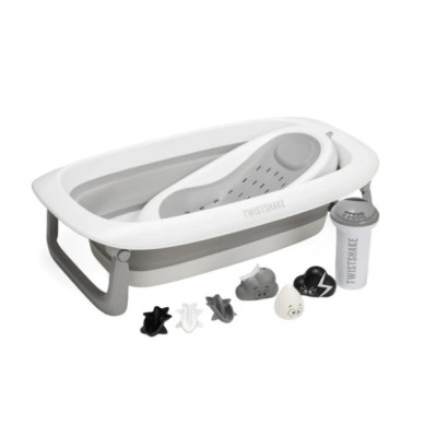 Twistshake Vaschetta da Bagno Pieghevole - Grigio