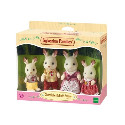 Sylvanian Families Famiglia Coniglio Cioccolato 5655 | Giocattoli