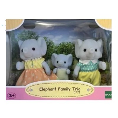 Sylvanian Families Trio Famiglia Elefanti 5771 | Acquista Online