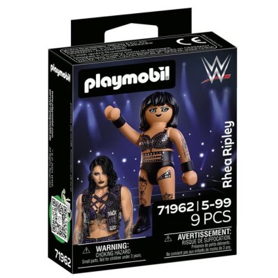 Playmobil WWE Rhea Ripley - Action Figure da Collezione
