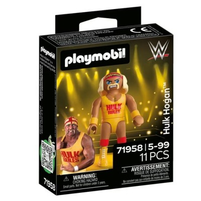 Playmobil WWE Hulk Hogan - Action Figure da Collezione