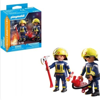 Playmobil DuoPack 71885 Squadra Pompieri - Giocattolo per Bambini